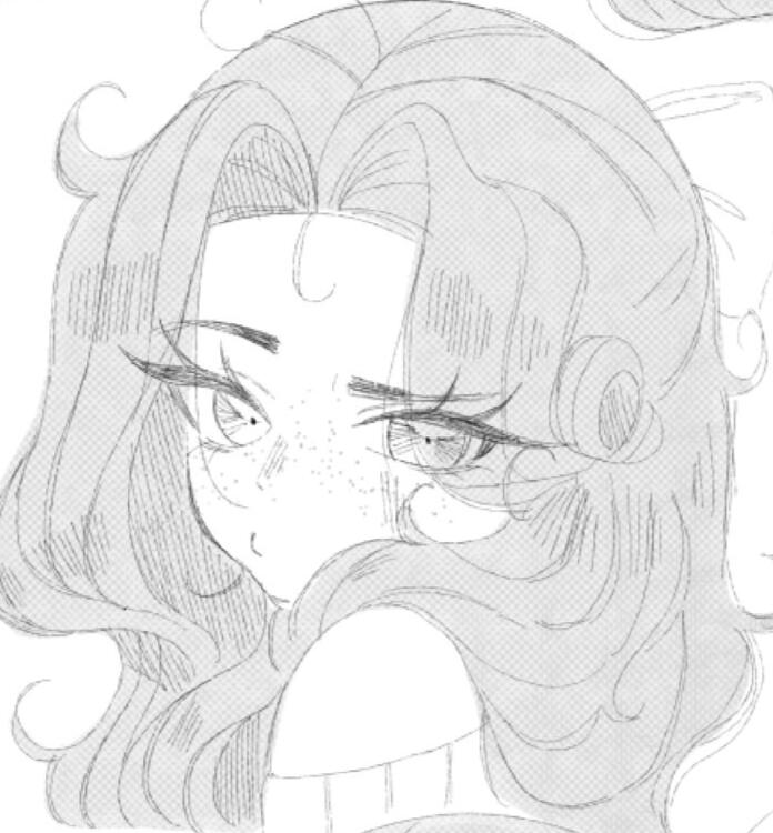 Shoujo style doodle 2.