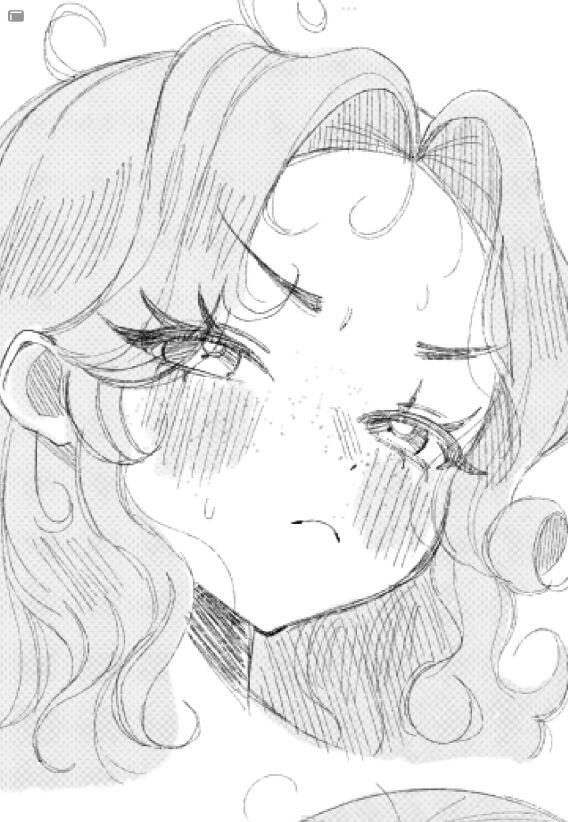 Shoujo style doodle 1.