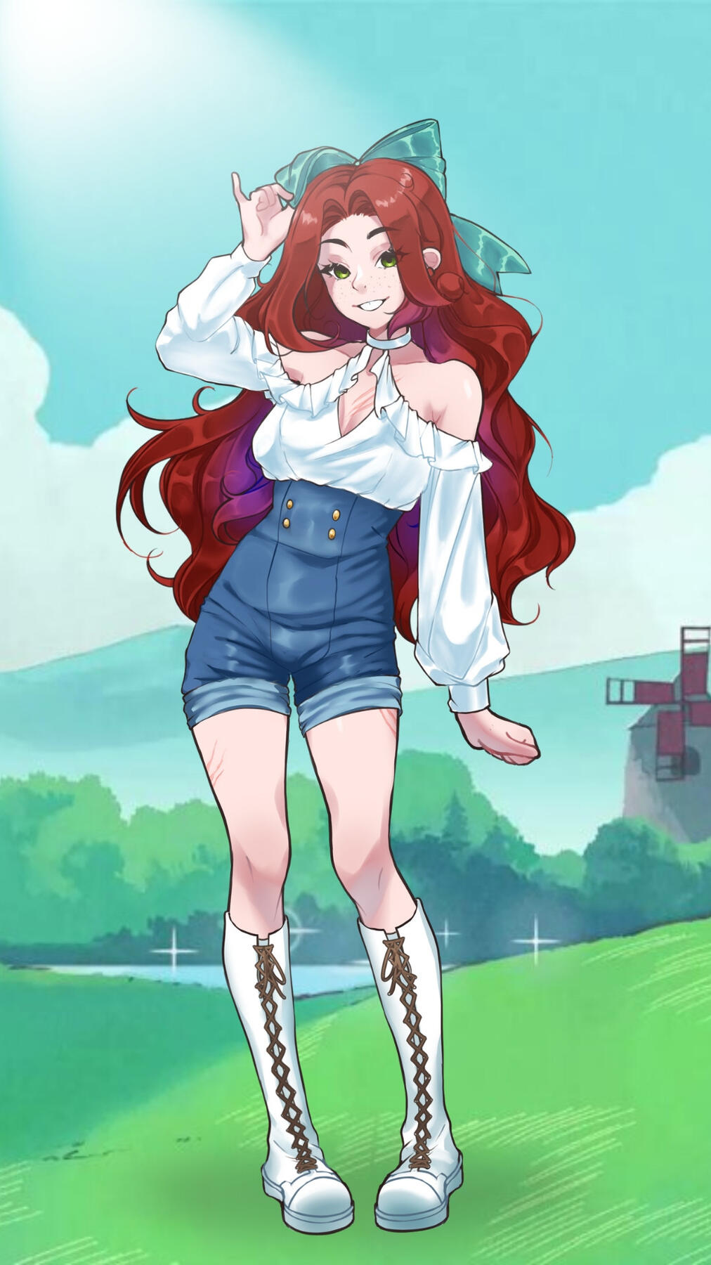 Official Full Body Ref + Main Outfit (as of July 5, 2025)